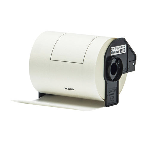Brother DK11247 Label Roll 103mm x 164mm Black on White
