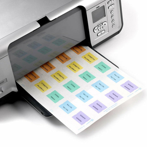 Avery Multi-Coloured Printable Tabbies Handpicks 48 Tabs