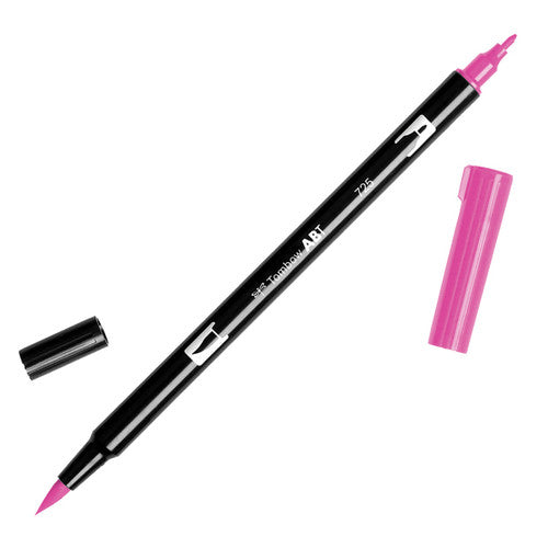 TOMBOW DUAL BRUSH PEN - 725 RHODAMINE RED
