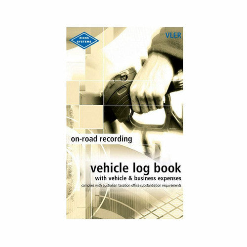 Zions Pocket Vehicle Log and Expenses Record Book
