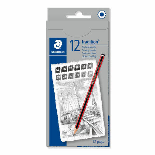 Staedtler Tradition Pencils Assorted Degrees Set of 12 110 C12-1