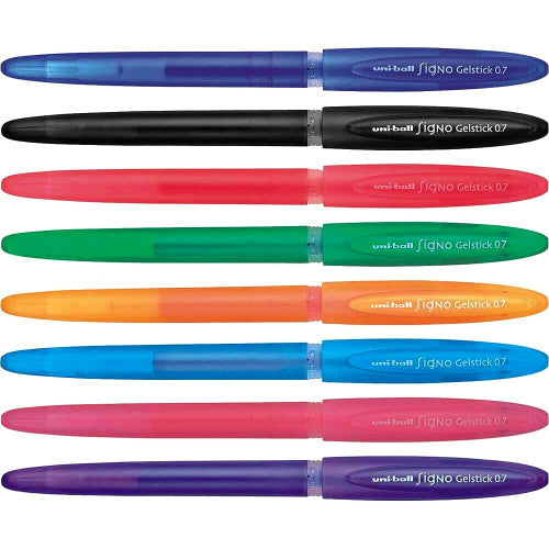 Uni-Ball Signo Gelstick Rollerball Pen 0.7mm Assorted Wallet of 8