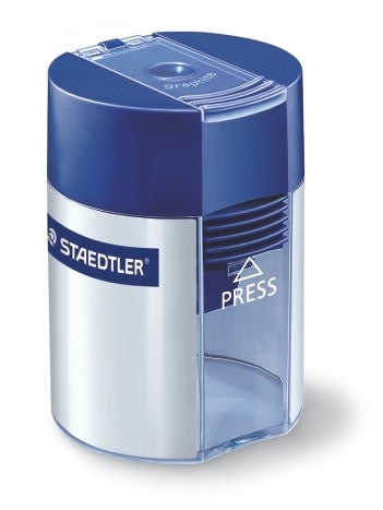 Staedtler Single Hole Tub Sharpener with Metal Insert 511 001