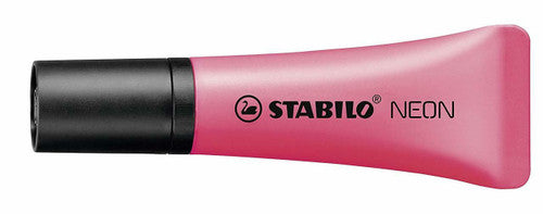 Stabilo Neon Highlighter Box of 10 Pink