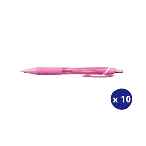Uni Jetstream Colour Rollerball Pen 0.7mm Baby Pink Box of 10