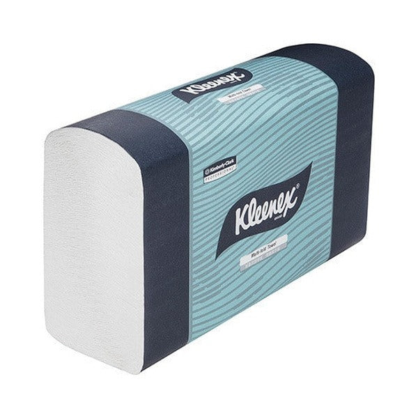 Kleenex Multifold Hand Towel White 150 Sheets Pack of 16