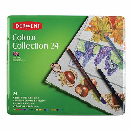 Derwent Colour Collection Assorted Tin Set of 3 x 24