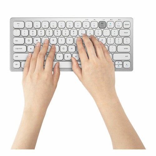 Kensington Multi-Device Dual Wireless Compact Keyboard Silver