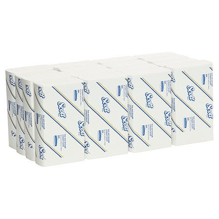 Scott Low Wet Strength Compact Hand Towel White 90 Sheets Pack of 24