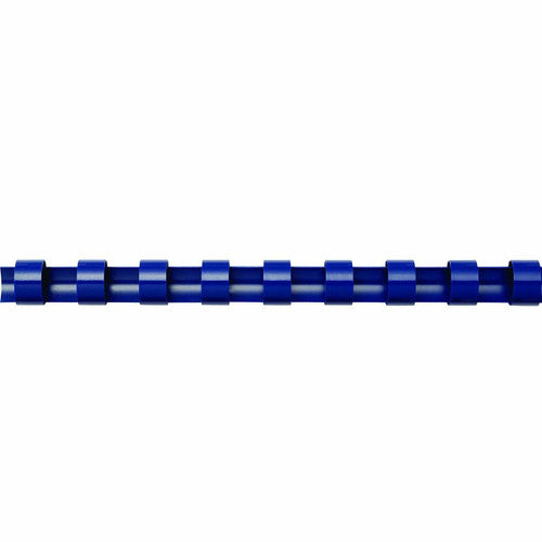 Fellowes Plastic Binding Combs 21 Ring 8mm Round Blue Pack 100