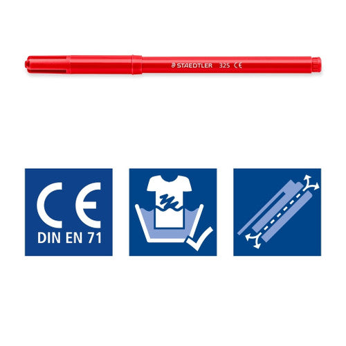 Staedtler Noris Club Fibre-Tip Pens Class Pack 144 Pens 12 Colours 325 C144