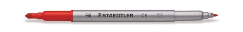 Staedtler 3200 TB72 Twin-Tip Double Ended Fibre-Tip Pen Assorted Wallet of 72 Colours