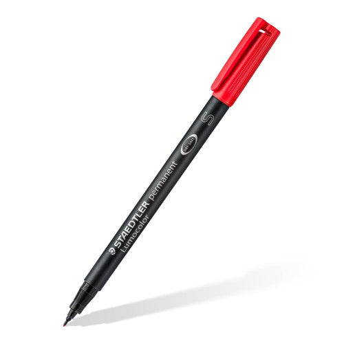 Staedtler Lumocolor Permanent Pen Superfine Assorted Wallet of 4 313 WP4