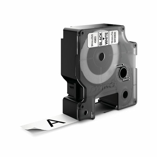 Dymo D1 Label Tape 19mm x 7m Black on White