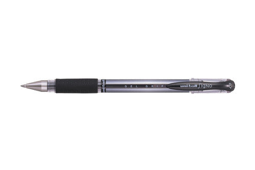 Uni-Ball Signo Gel Grip Rollerball Pen 0.7mm Black Box of 12