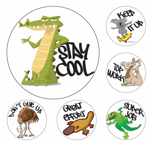 Avery Merit Stickers Aussie Animals Pack 96