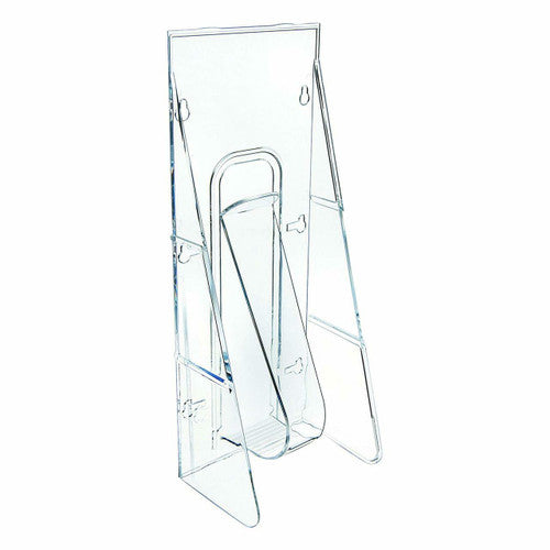 Deflecto Polycarbonate Wall Mount Brochure Holder DL