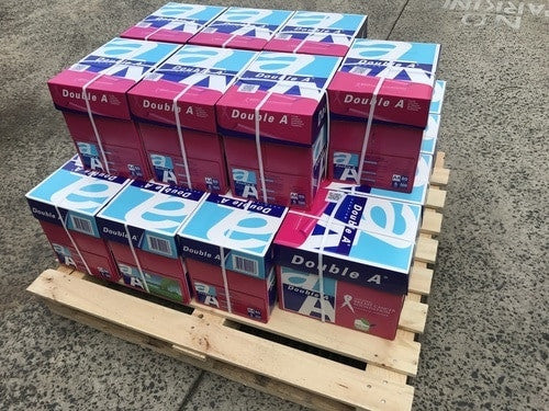 Double A A4 Copy Paper 80gsm White Mini Pallet of 100 Reams