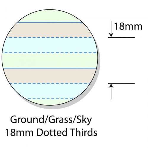 Writer Premium Ground Grass Sky Exercise Book A4 64 Page 18mm Dotted Thirds Snail Cover Pack 10 — bulk pack of 10