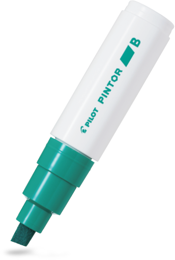 Pilot Pintor Paint Marker Broad Chisel Tip Green