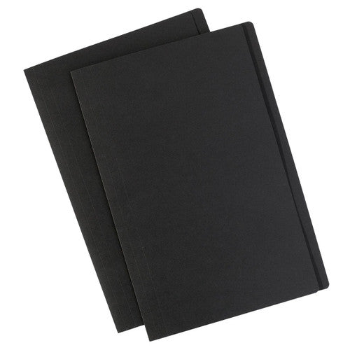 Avery Matt Black Manilla File Foolscap 10 Pack
