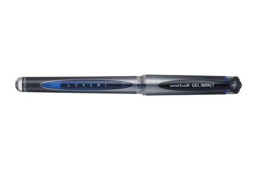 Uni-Ball Gel Impact UM-153S Gel Ink Pen 1.0mm Blue Box of 12