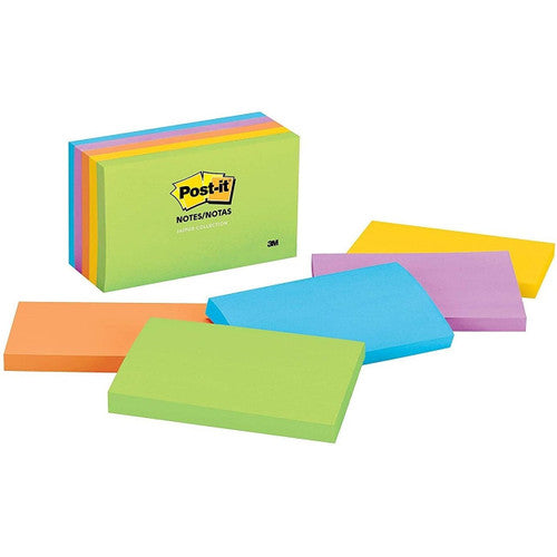 Post-it Notes Jaipur 76 x 127mm 100 Sheets Pack of 5 655-5UC