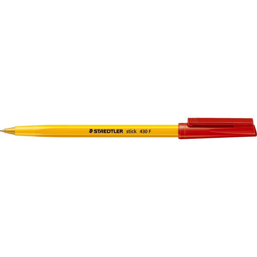 Staedtler Ballpoint Pen 430 Fine Red