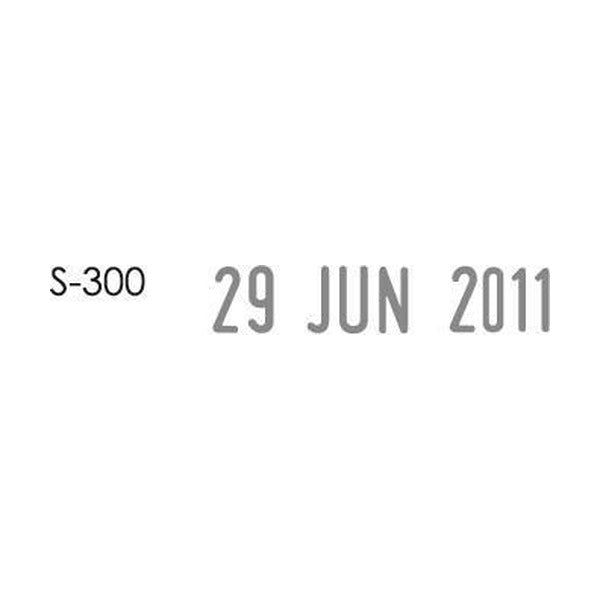 Staedtler Shiny Self-Inking Mini Date Stamp 3mm Black 9S300 – view 2
