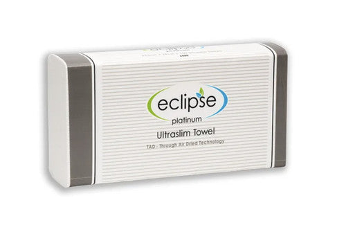 Eclipse 6000 Platinum TAD Ultraslim Hand Towel 150 Sheets Pack of 16