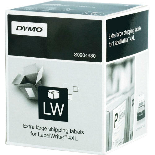 Dymo LabelWriter 4XL Extra Large Labels 104 x 159mm Pack of 12 Rolls