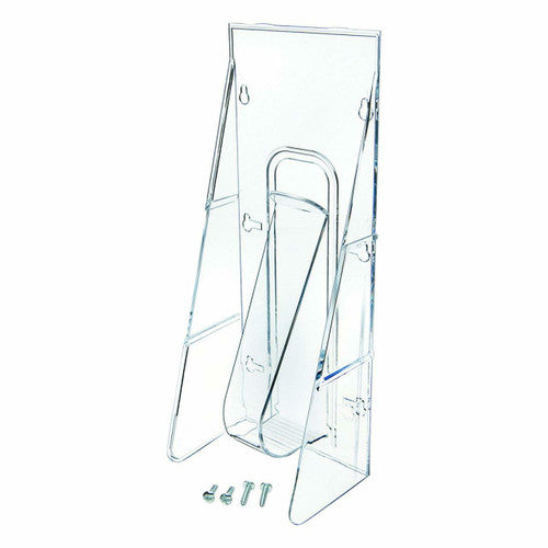 Deflecto Polycarbonate Wall Mount Brochure Holder DL