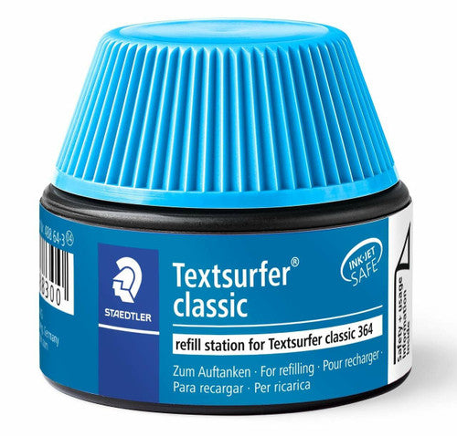 Staedtler 488 64-3 Refill Station for Textsurfer Classic 364 Highlighter Blue