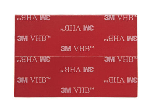 Scotch 610P-ST Signs and Numbers Mounting Strips 25.4 x 7.62cm Black