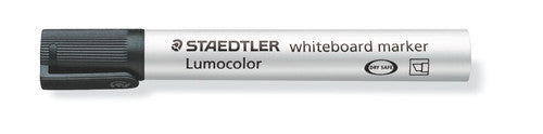 Staedtler Lumocolor Whiteboard Marker Non-Permanent Black Chisel Tip 351 B-9