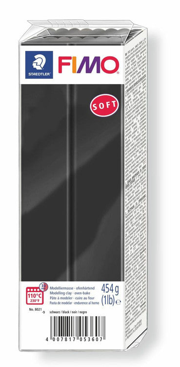 Fimo Soft Large Block Black