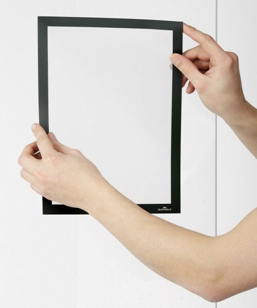 Duraframe Sun Fold-Back Magnetic Frame A4 Black