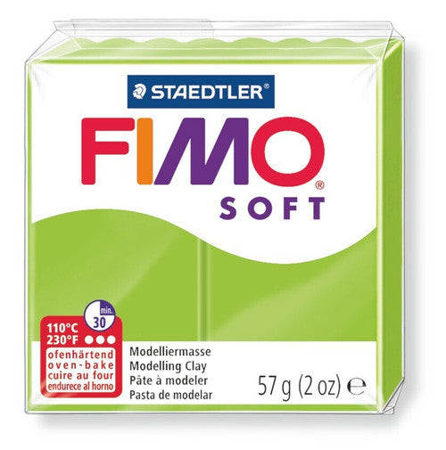 Fimo Soft Standard Block Apple Green