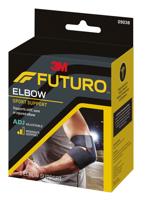 Futuro Sport Elbow Support 09038ENR Adjustable Black