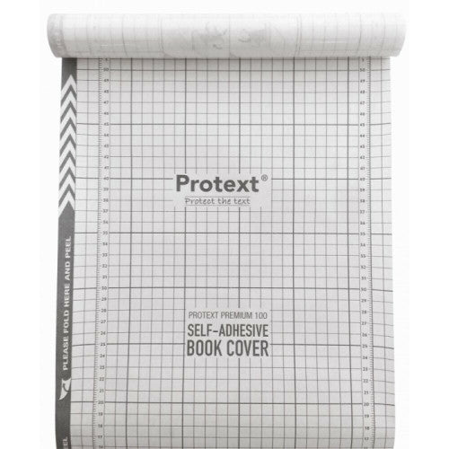 Protext Everyday Self Adhesive Book Cover 50 Micron 300mm x 15m Roll Clear