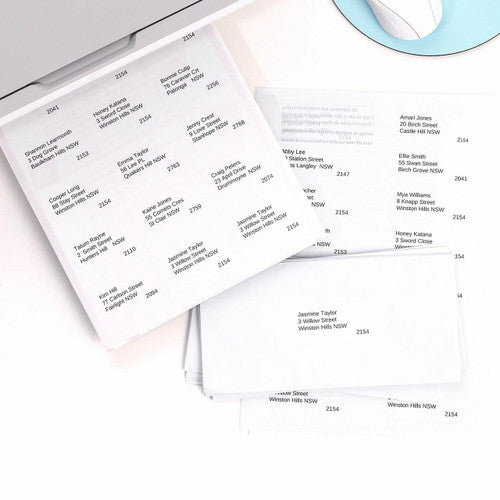 Avery White General Use Labels L7158GU 3000 Labels 30UP