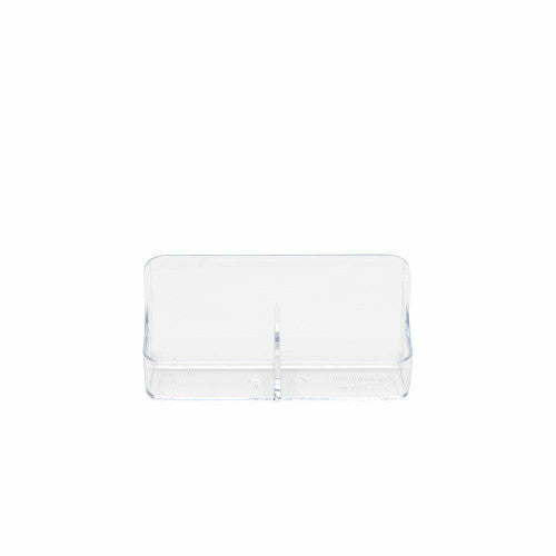 Deflecto Business Card Holder 2 Pocket Portrait