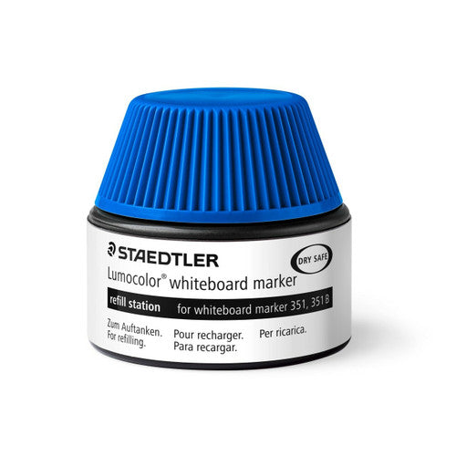 Staedtler Lumocolor Whiteboard Marker Refill Station Blue 488 51-3