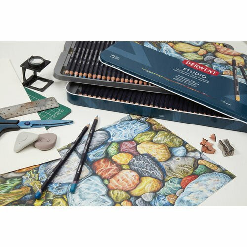 Derwent Colour Collection Assorted Tin Set of 3 x 24