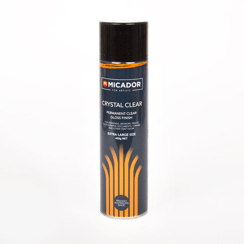 Micador Crystal Clear Permanent Gloss Spray 450g