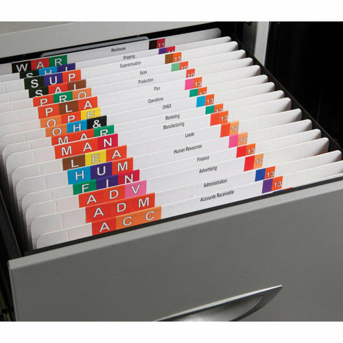 Avery White Twin Tab Shelf Lateral File Foolscap Extra Heavyweight 100 Box