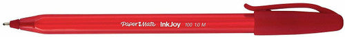 Papermate Inkjoy 100ST Ballpoint Pen 1.0mm Red Box of 50