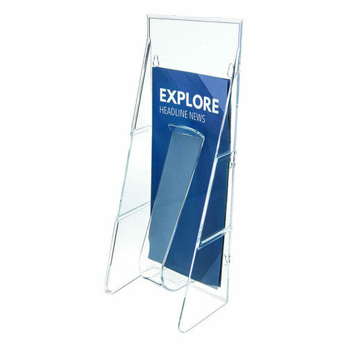 Deflecto Polycarbonate Wall Mount Brochure Holder DL