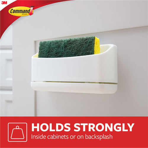 Command Under Sink Sponge Caddy White