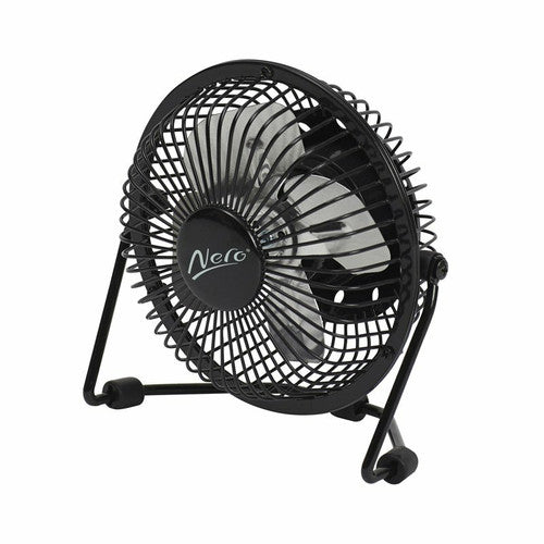 Nero USB Mini Fan 10cm Black